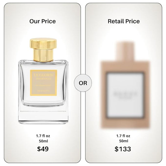 Inspired by Bloom Eau de Parfum, Blooming Notes EDP, Long Lasting 12-14 Hours Perfume Spray for Women, All Skin Types - Cruelty Free - 1.7 oz 50ml