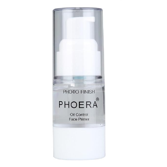 PHOERA Primer,Pro Makeup Primer,Long Lasting Hydrating Smoothing Isolated Moisturizing Oil Free Effect Make Up Base Matte Face Foundation Primer(18ML)
