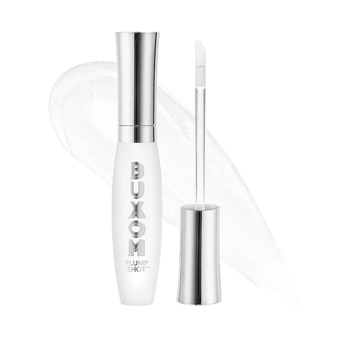 Buxom Women's Plump Shot Plumping Lip Serum - Shimmer Chrome Tints, Glossy - Filler (Clear)