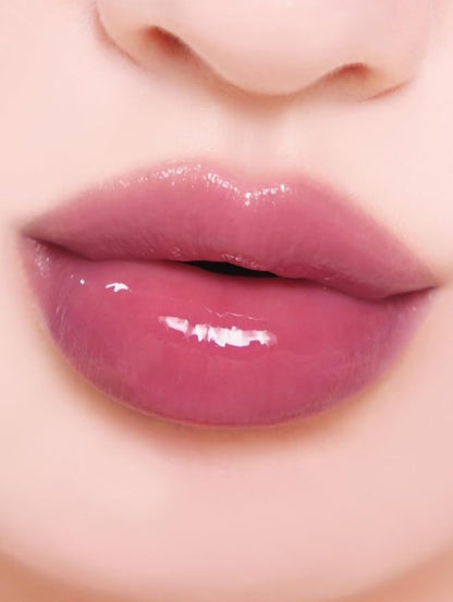 Unseen Mirror Lip Tint, High-Gloss, Non-Sticky, Long-Lasting Stain, Blendable, Clear Shades 3.5g (Odd, even, 0.12 Ounce (Pack of 1))