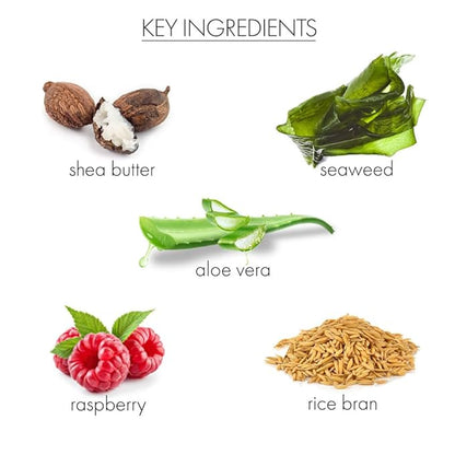 Whish Beauty Body Butter for Women - Moisturizing Body Lotion for Dry Skin - Antioxidant-Rich with Shea Butter, Aloe, & Raspberry Butter - Paraben & Sulfate Free - Pomegranate - 5 fl oz