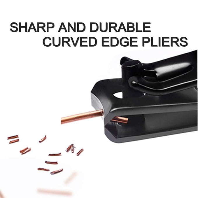 7pcs Manicure Set, Nail Clippers Kit, Stainless Steel Manicure Kit, Nail Clipping Tools Portable Travel Grooming Kit, The Best Gift with Luxurious Case (Black-7)