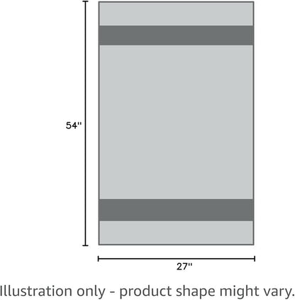 Arkwright Bath Towels Set of 4 - Super Soft 100% Cotton, 600 GSM Quick Dry & Absorbent, Luxury Bathroom Essentials for Hotels, Spa, Hosts, and Vacation Rentals, Eucalyptus Green