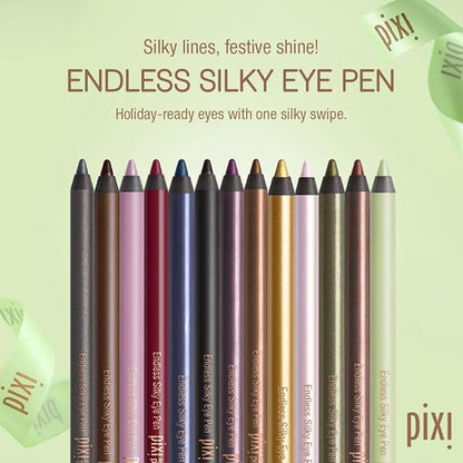 Pixi Beauty Endless Silky Eye Pen (Black Noir) | Waterproof & Hypoallergenic | 0.04 oz/1.2 g