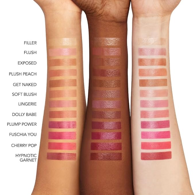 Buxom Women's Plump Shot Plumping Lip Serum - Shimmer Chrome Tints, Glossy - Filler (Clear)