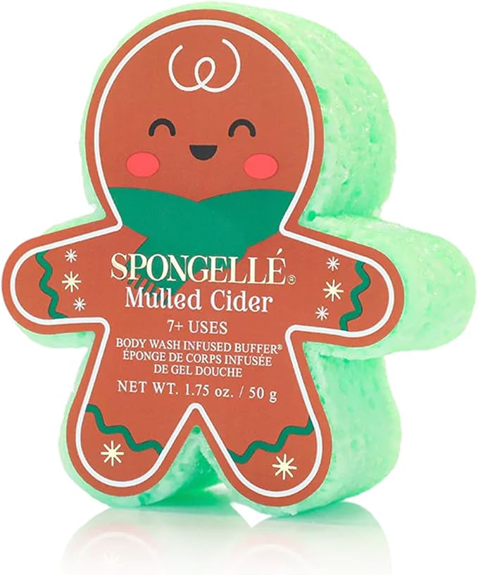 Spongelle Holiday Gingerbread Assorted Pack