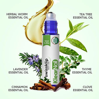 Swissklip Medi-Care Toenail Stick I KlearNail Treatment | Natural Solution for Healthy Nails I Suitable For Foot, Toe, and Fingernail I For Brittle Toenails – 10ml / 0.3 Fl. Oz. Pack 3 - Made in USA