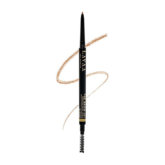 The BROW-IST Retractable Brow Pencil by Lavaa Beauty | Ultra-Fine Tip for Hair Strokes | Waterproof Eyebrow Pencil (Blonde)