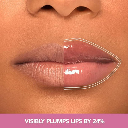 Buxom Women's Plump Shot Plumping Lip Serum - Shimmer Chrome Tints, Glossy - Filler (Clear)
