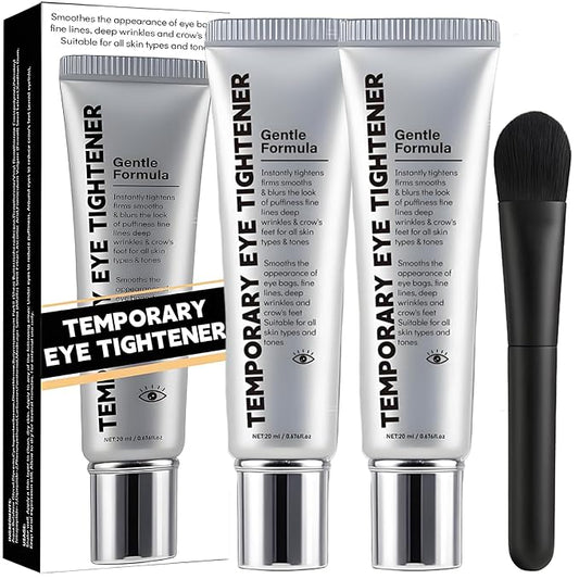 Instant No-Filter Firming Primer, Perfection Eye Tightener, Instant Eye Tightener, Face Tightening & Smoothing Primer, Reduces Fine Lines & Wrinkles