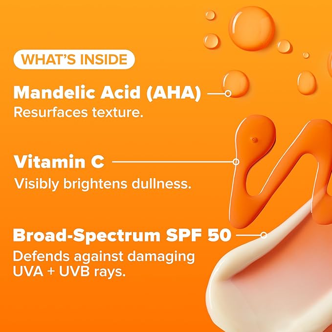 Paula's Choice Brighter Days Ahead Kit, Vitamin C and AHA Trio, Includes Travel Size C5 SPF Face Sunscreen, Mandelic Acid Exfoliant, C15 Vitamin C Booster Serum, Brightening & Resurfacing, 3-Piece Set