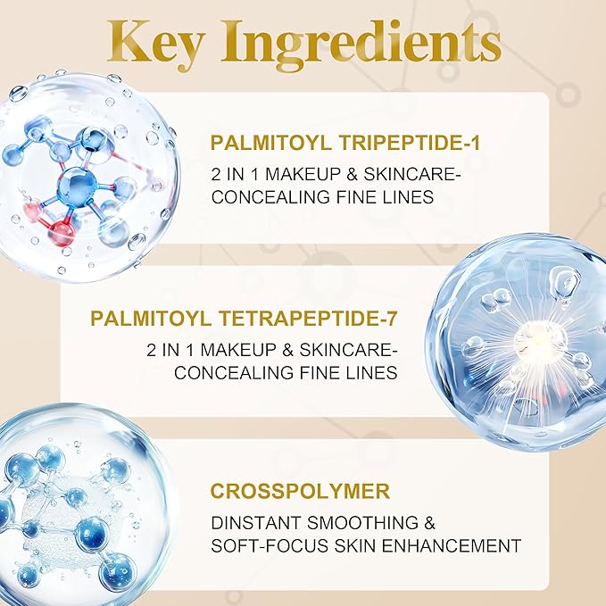 Instant Face Blurring & Firming Primer for Face Before Makeup - Perfection Tightener Visibly Smooths the Look of Fine Lines, Wrinkles & Pores - Grips Makeup for Long Wear & Shine Control