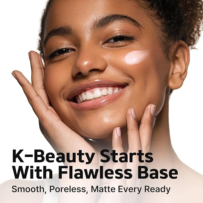 TOUCH IN SOL No Poreblem Primer – Pore Primer for Korean Makeup, Mattifying Primer for Oily Skin, Pore Eraser for Large Pores, Blurring Finish from K Beauty (1.01 fl.oz/30ml)