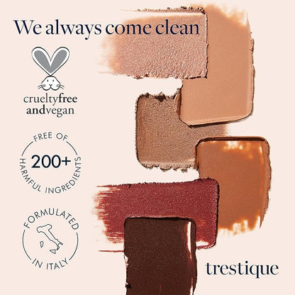 Trestique Refillable Face Stick Foundation with Built-In Sponge, Clean Beauty Medium Coverage